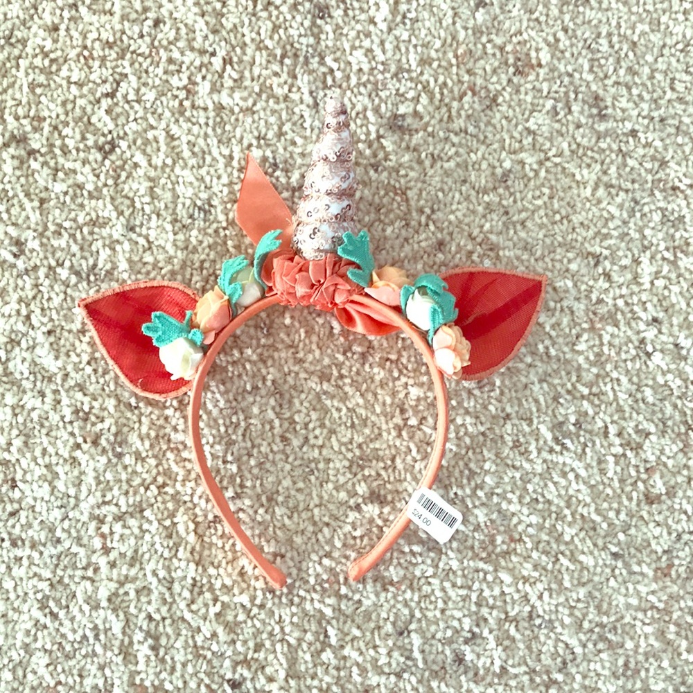 *new* Anthropologie toddler unicorn headband